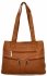 Torebka Damska Na Ramię Shopper Bag firmy Hernan 8006 Jasno Ruda
