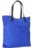 GEANȚĂ DIN PIELE shopper bag Vittoria Gotti cobalt V8267