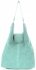 GEANȚĂ DIN PIELE shopper bag Vittoria Gotti mentă V3292C