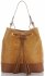 GEANȚĂ DIN PIELE shopper bag Vittoria Gotti roșcat V344