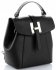 GEANȚĂ DIN PIELE rucsac Vittoria Gotti negru V3199