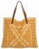 Geantă Shopper Italiană cu Mode La Modă 5887 Galbenă