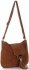 GEANȚĂ DIN PIELE tip poștaș Genuine Leather maro 4022
