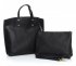 GEANȚĂ DIN PIELE shopper bag Genuine Leather negru 6047