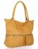 GEANȚĂ DE DAMĂ tip poștaș BEE BAG galben 1302L91