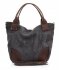 GEANȚĂ DIN PIELE universală Genuine Leather gri 811746