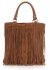 GEANȚĂ DIN PIELE universală Genuine Leather roșcat 60499
