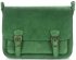 Kožené kabelka listonoška Genuine Leather dračia zelená 1643