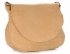 Kožené kabelka listonoška Genuine Leather zemitá 1324