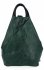Dámska kabelka batôžtek Hernan fľašková zelená HB0137-1
