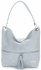 Kožené kabelka shopper bag Vittoria Gotti svetlo modrá V3821