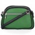 Kožené kabelka listonoška Genuine Leather dračia zelená 5100