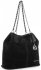 Kožené kabelka shopper bag Vittoria Gotti čierna V3081