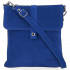 Kožené kabelka univerzálna Vittoria Gotti modrá B17