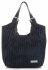 Kožené kabelka shopper bag Vittoria Gotti tmavo modrá V80050