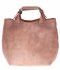 Kožené kabelka shopper bag Vera Pelle 854 béžová