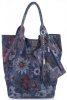Kožené kabelka shopper bag Vittoria Gotti béžová 8298