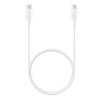 Oryginalny Kabel Samsung EP-DA705BW 3A 1m. USB-C - USB-C biały/white
