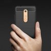 Carbon Case elastyczne etui pokrowiec Nokia 5.1 czarny