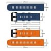 TECH-PROTECT ICONBAND GARMIN FENIX 5 / 6 / 6 PRO / 7 ORANGE