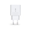 TECH-PROTECT C30W 2-PORT NETWORK CHARGER PD30W/QC3.0 WHITE