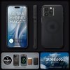 ETUI SPIGEN  ULTRA HYBRID MAG MAGSAFE IPHONE 15 PRO MAX FROST BLACK