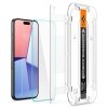 SZKŁO HARTOWANE SPIGEN GLAS.TR ”EZ FIT” 2-PACK IPHONE 15 PRO MAX CLEAR