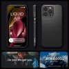 ETUI SPIGEN  LIQUID AIR IPHONE 15 PRO MATTE BLACK