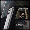 ETUI SPIGEN  ULTRA HYBRID IPHONE 15 PRO FROST CLEAR
