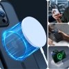 ETUI PLECKI CASE NAKŁADKA TECH-PROTECT  MAGMAT MAGSAFE IPHONE 7 / 8 / SE 2020 / 2022 BLACK/CLEAR