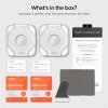SZKŁO HARTOWANE SPIGEN GLAS.TR ”EZ-FIT” 2-PACK GALAXY WATCH 6 CLASSIC (43 MM) CLEAR