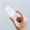 TECH-PROTECT C20W 2-PORT ŁADOWARKA SIECIOWA  PD20W + TYPE-C KABEL  WHITE