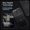 ETUI SPIGEN  OPTIK ARMOR MAG MAGSAFE IPHONE 15 PRO BLACK