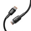 TECH-PROTECT ULTRABOOST EVO TYPE-C CABLE PD100W/5A  100CM BLACK