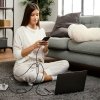 TECH-PROTECT ULTRABOOST 3IN1 LIGHTNING & TYPE-C & MICRO-USB KABEL  3.5A 100CM GREY