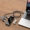 TECH-PROTECT ULTRABOOST MAX USB 4.0 8K 40GBPS TYPE-C KABEL  PD240W 100CM GREY