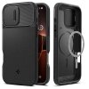 ETUI SPIGEN  OPTIK ARMOR MAG MAGSAFE IPHONE 16 PRO MAX BLACK