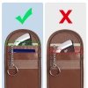 KLATKA FARADAYA ETUI TECH-PROTECT  KLR100 POUCH KEYLESS RFID SIGNAL BLOCKER CASE ESPRESSO
