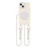 ETUI TECH-PROTECT  MAGNECKLACE MAGSAFE IPHONE 15 COSMIC LATTE