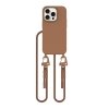 ETUI TECH-PROTECT  MAGNECKLACE MAGSAFE IPHONE 14 PRO CHOCOLATE BROWN