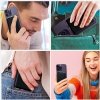 OTWIERANE KSIĄŻKOWE ETUI FUTERAŁ TECH-PROTECT  MAGWALLET MAGSAFE UNIVERSAL MAGNETIC CARD HOLDER BLACK