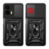 PANCERNE ETUI PLECKI NAKŁADKA CASE TECH-PROTECT  CAMSHIELD PRO MOTOROLA MOTO G35 5G BLACK