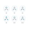 TECH-PROTECT UNIVERSAL TRAVEL ADAPTER FROM EU WHITE
