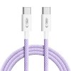 TECH-PROTECT ULTRABOOST LITE TYPE-C KABEL  PD60W/3A 200CM MAUVE