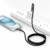 TECH-PROTECT ULTRABOOST DNA TYPE-C KABEL  PD60W/3A 50CM IRON GREY