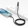 TECH-PROTECT ULTRABOOST DNA LIGHTNING KABEL  15W/2.4A 100CM IRON GREY