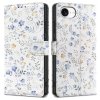 OTWIERANE KSIĄŻKOWE ETUI FUTERAŁ TECH-PROTECT  WALLET IPHONE SE 4 2025 SPRING FLOWERS