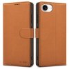 OTWIERANE KSIĄŻKOWE ETUI FUTERAŁ TECH-PROTECT  WALLET IPHONE SE 4 2025 SADDLE BROWN
