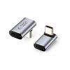TECH-PROTECT ULTRABOOST AA02 ANGLE ADAPTER TYPE-C GREY