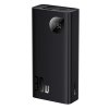 Baseus Adaman2 powerbank z wyświetlaczem cyfrowym 10000mAh 30W 2 x USB / 1x USB Typ C Overseas Edition PD QC SCP czarny (PPAD040